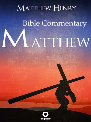 cover image of The Gospel of Matthew--Complete Bible Commentary Verse by Verse